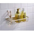 Polished Gold Wall Mounted Shower Organizer