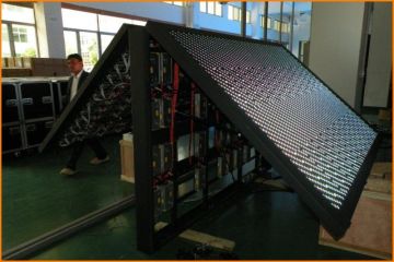 High Contrast 6500 - Nit Brightness Dvi Display Card Outdoor Flexible Led Video Screen