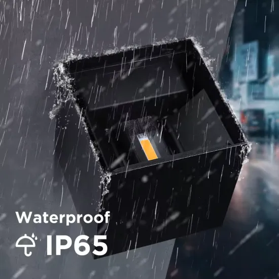 Popular Waterproof Wall Lamps: LED Solar Luminous Lighting for Garden, Fence, and Exterior Wall