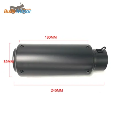 Universal Motorcycle Exhaust System Akrapovic Moto Bike Short GP Silencer Pipe