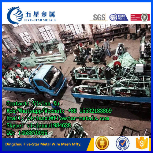 BTO-22 Concertina Razor Barbed Wire Fence Making Machine for sale