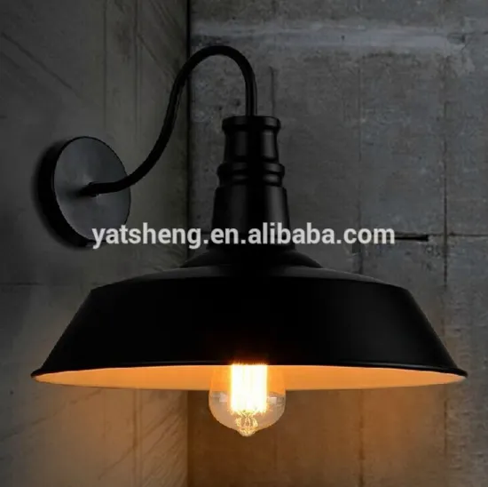 2016 American Industrial style new design wall lamp hotel decor light