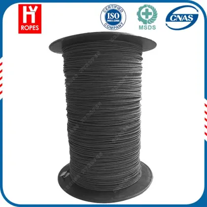 HYropes winch rope black, endless rope winch, 5mmx15m synthetic winch rope