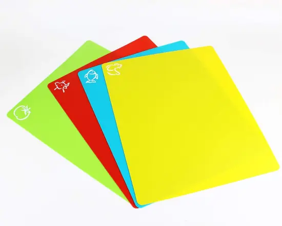Set of 4 pcs Flexible Cutting Boards