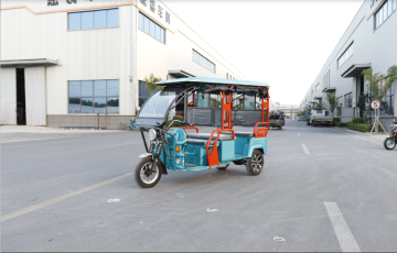 Sightseeing multi person tricycle