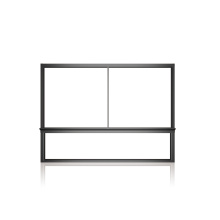 Perfiles de aluminio de la ventana Casement de la serie 110