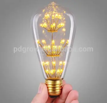 st64 Starry Night 2.5W Decorative LED Light Bulb E27 Base Vintage Edison Style Bulbs