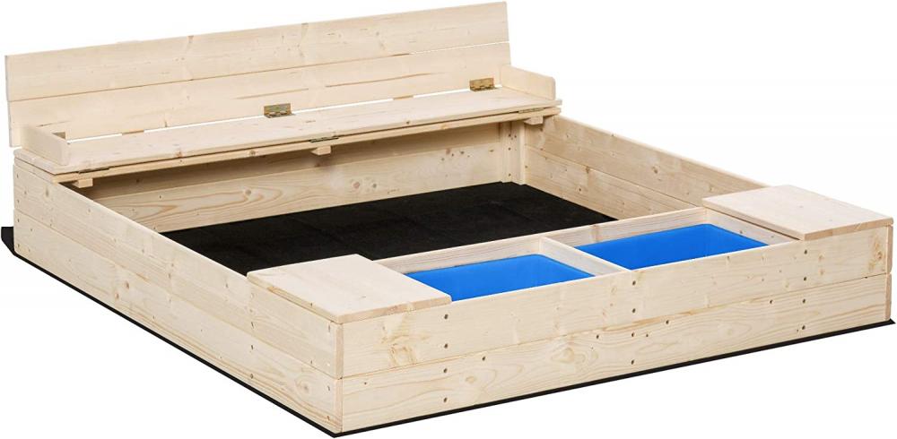 Foldable Bench Seat Waterproof Cover Bottom Sandbox