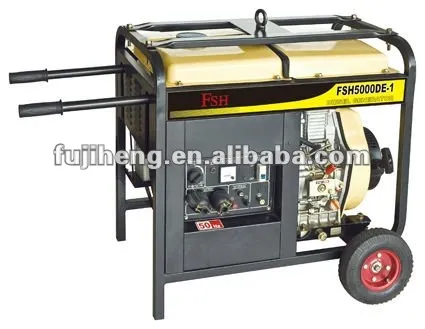 5 kw home use movable diesel generator