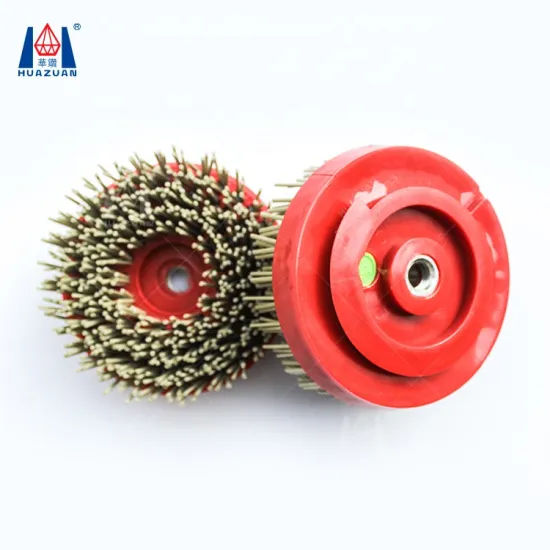 110mm Diamond Round Abrasive Brush for Granite Stone Polishing