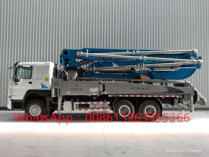 JIUHE Large China Factory Concrete Pump Truck Boom Pump for Sale