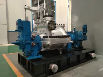 Geared Reaction Steam Turbine
