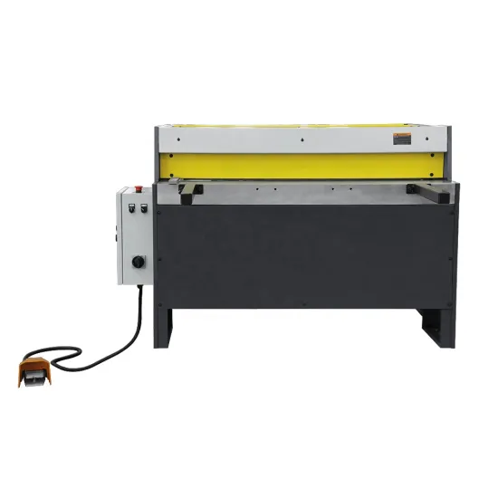 Electric Guillotine Shear Machine for Sheet Metal Cutting: Q11-3X1250 TTMC