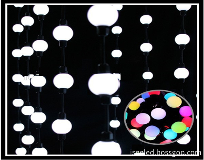 RGB 3D led ball chain