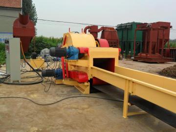 High capacity wood chipper shredder machine for sale