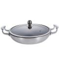 Keluli tahan karat Binaural Nonstick Pan