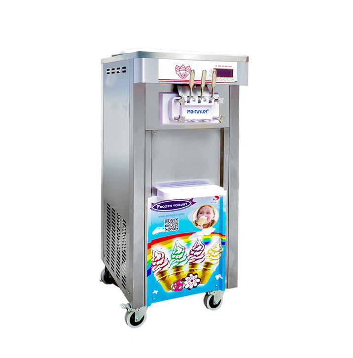 Fabreros de yogurt congelados fabricantes de helados electrónicos comerciales