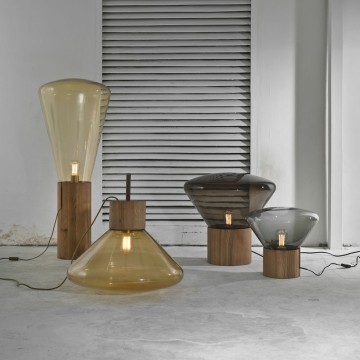 LEDER White Contemporary Table Lamp