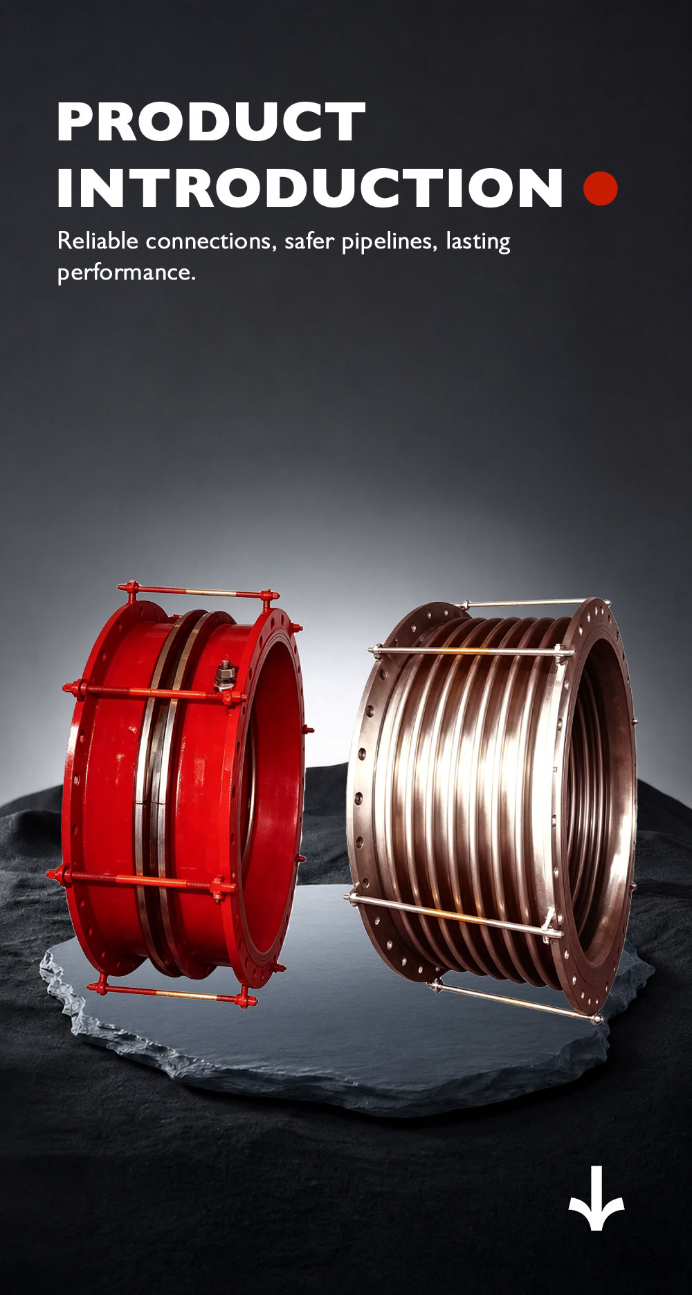 Bellows Expansion Joint for Power Station x