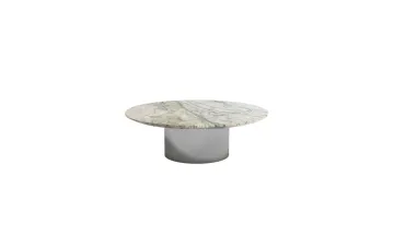 Round Modern Nesting Coffee Set of 2