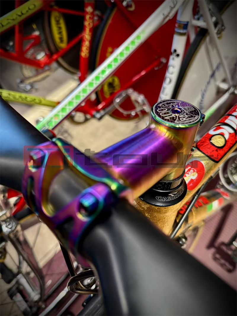 Titanium bike stem