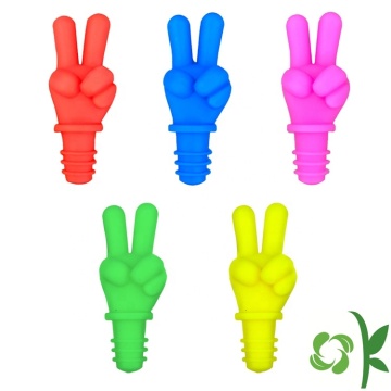 High Quality Silicone Finger Shape Wine Stopper