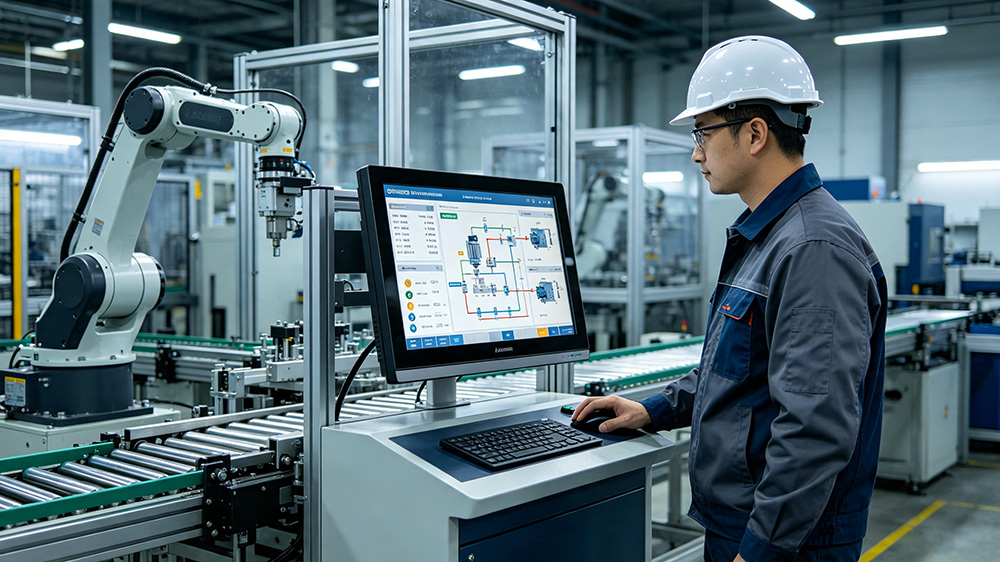 Industrial touch monitor