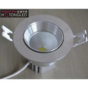 5W Commercial downLighs Fixtures with high quality,COB LED with E