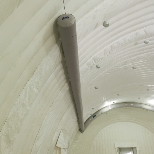 The air duct has antibacterial and bactericidal function