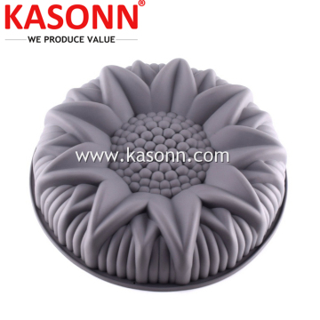 Large Sunflower Silicone Flower Cake Mold Pan
