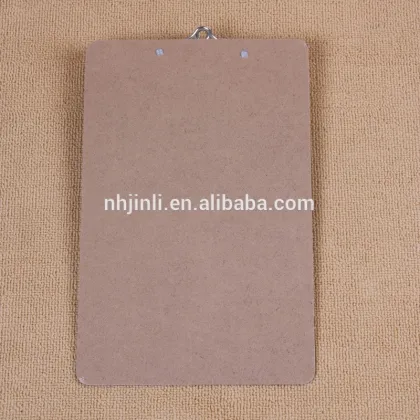 MDF clipboard with heavy duty clipboard