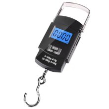 50kg Capacity portable luggage scale with Metal hook