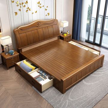 Modern Leather Bed and Upholstered Furniture Sets for Luxurious Bedrooms