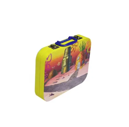 DADI Rectangular Lunch Tin Box with Lock