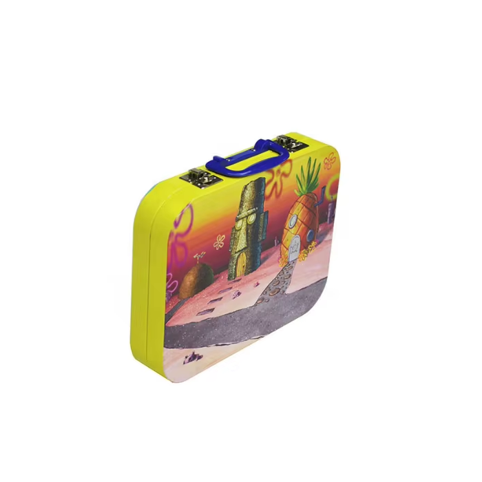 DADI Rectangular Lunch Tin Box with Lock