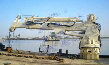 Hydraulic Ship Marine Offshore Deck Cranes