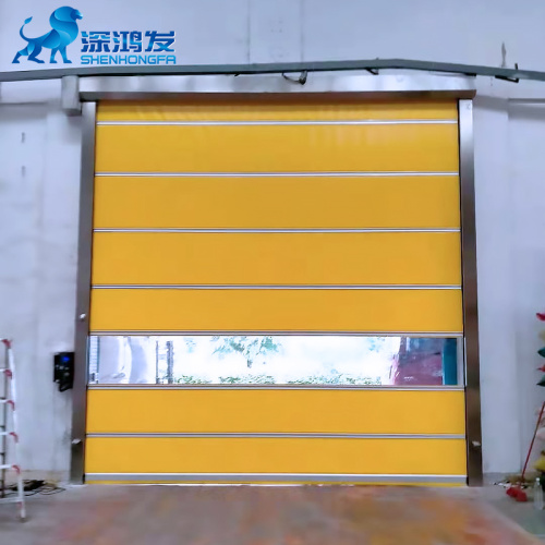 PVC High Speed Roll-up Door For Car Wash