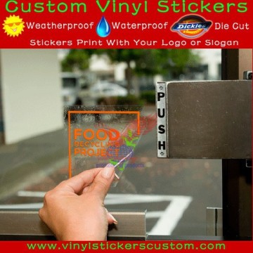 Electronic Static Cling for Car Window