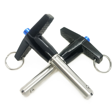 304 Edelstahl Schnellfreisetzer Selbstverriegelungskugel Pin T -Griff Pull Pin