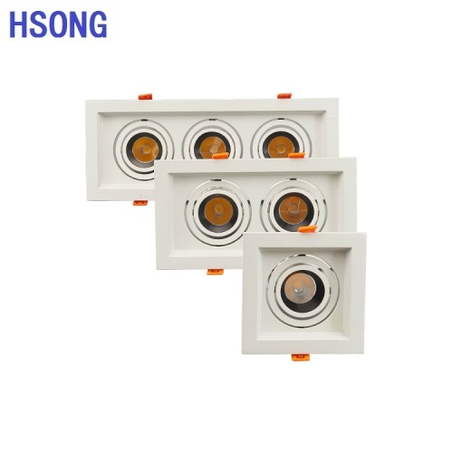 High Quality Square Anti-glare UGR9-10 Led COB Downlight