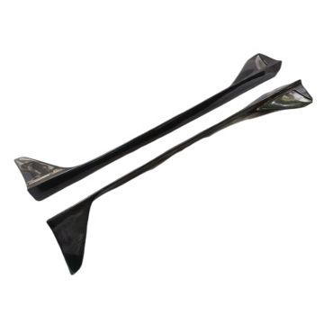Coppia di gonna laterali in fibra di carbonio 3k di alta qualità per modelli Porsche 987 (2005-2012)