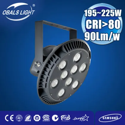 zhongshan downlight 225w led high bay & low bay lighting dimmable led flood light