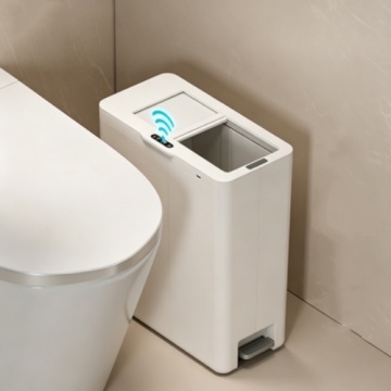 Smart Induction Trash Can for Bathrooms and Toilets