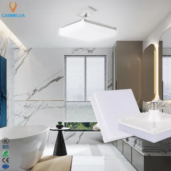 Modern White Square LED Ceiling Light for Bedroom - CANMEIJIA UFO Ceiling Bulb