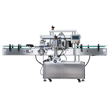 China Double-Sided Round Bottle Labeling Machine: Labor-Saving Label Printer Equipment