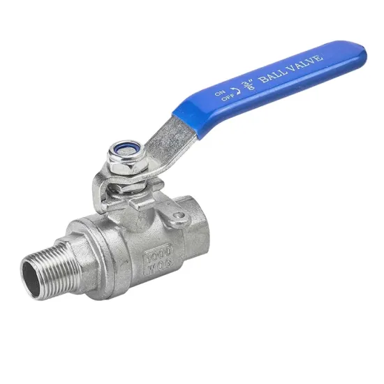 1/4in - 4in CF8 & CF8M general thread ball valve female/male thread connection ball valve