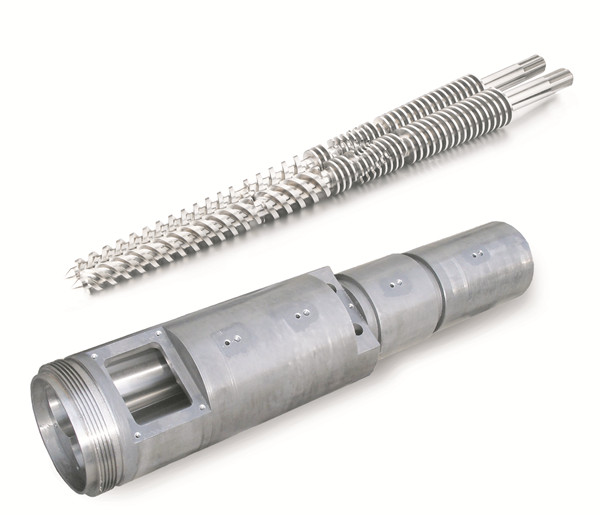 Conical twin screw barrel 01 - NBJY