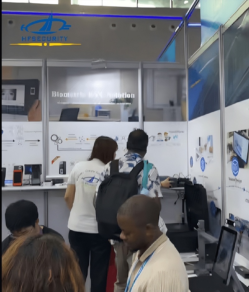 The Canton Fair Remains Hot on its Fifth Day: HFSecurity Biometric Solutions Shine Brightly