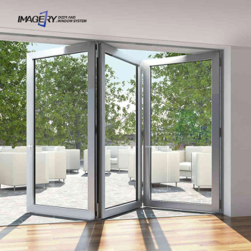 High Quality Tempered Glass Insulation Bifolding Doors for Sale