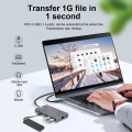 9 in 1 USB Cドッキングステーション